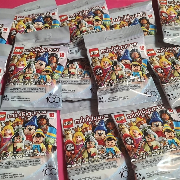 Lego Disney 71038 Minifigures Set of 18 Disney 100 - Picture 2 of 2